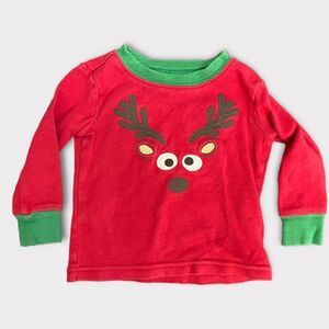 𝅺gymboree | 3/$15 Red Christmas Long Sleeve Shirt